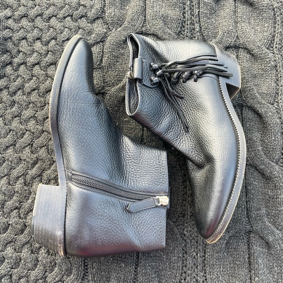 Valentino Rockee fringe ankle boots - Picture 4 of 16